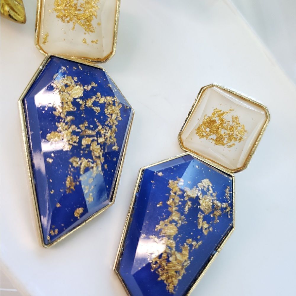 Zara Speckled Gold Earrings 